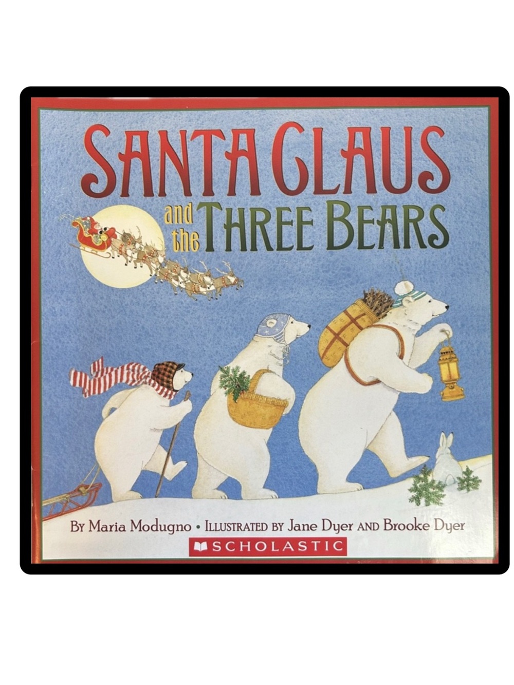 BUNDLE & SAVE 🎄Santa Claus and the Three Bears Book Hardcover Book
